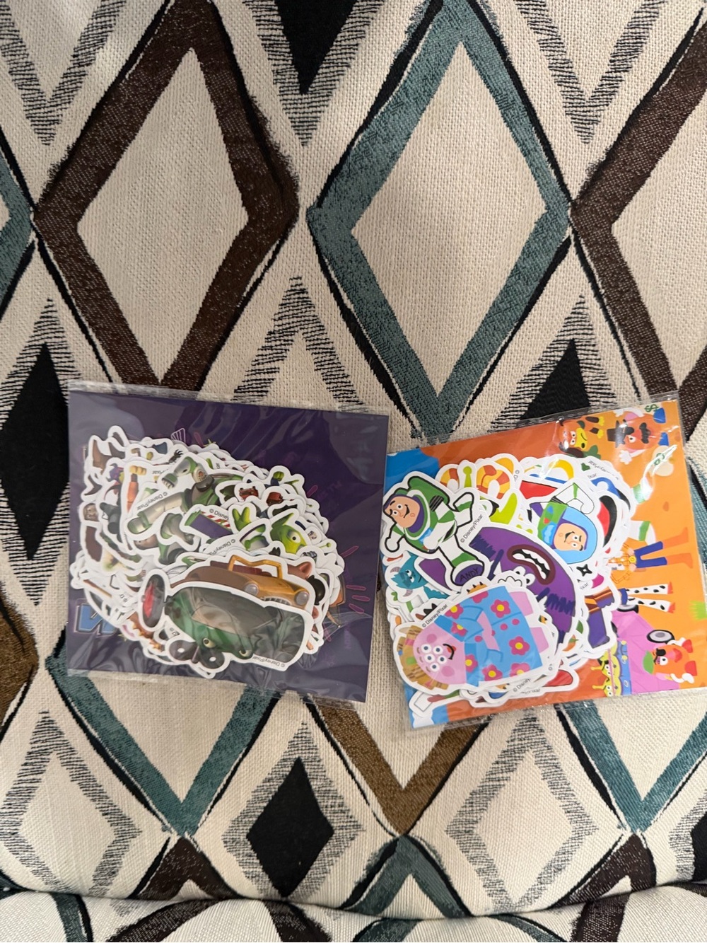 Toy Story Assorted Sticker Packs - Bright Multicolor Set